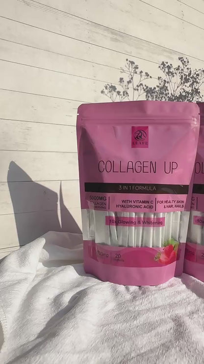 CollagenUP Beauté & Articulations – Collagène Marin + Acide Hyaluronique + Vitamine C